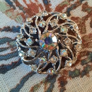 Vintage Rhinestone Brooch